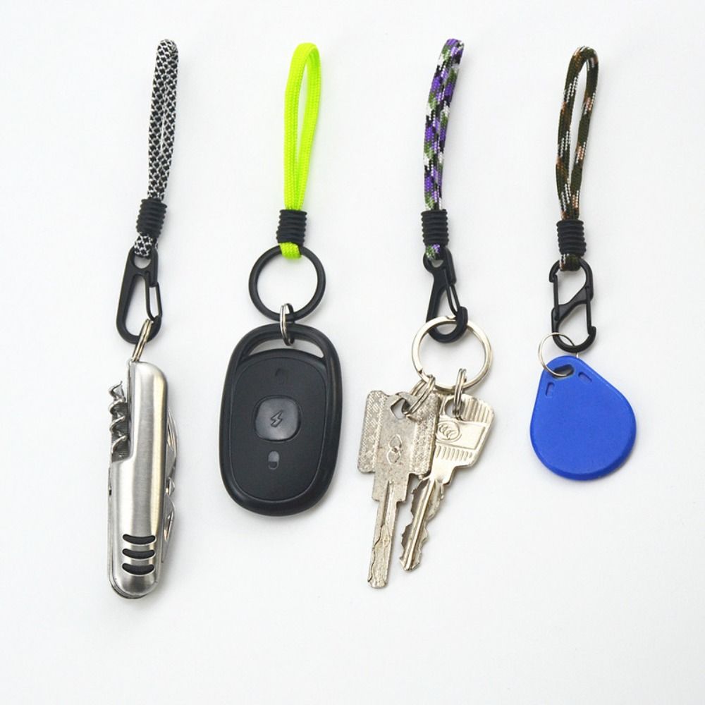 Anti-loss Mobile Phone Lanyard High Strength Parachute Cord New Backpack Key Ring Outdoor Tool