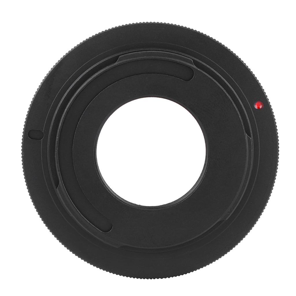 M42 C NEX Black Aluminium Alloy Lens Adapter Ring for M42 C Mount Camera Lens to for Sony NEX Mount Camera