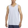Simple Solid Color Comfortable Breathable Knitted Sleeveless Vest Men Tops Football-Grey DV9834-085