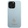 Guess Guhcp13Lps4Mb Iphone 13 Pro / 136,1 Niebieski/Blue Hardcase Saffiano 4G Small Metal Logo