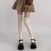 Slouch Thigh High Socks Women Stretchy Over-the-knee Scrunch Socks Long Over Knee Stockings for Boots Skirts Party Dating Street Wear