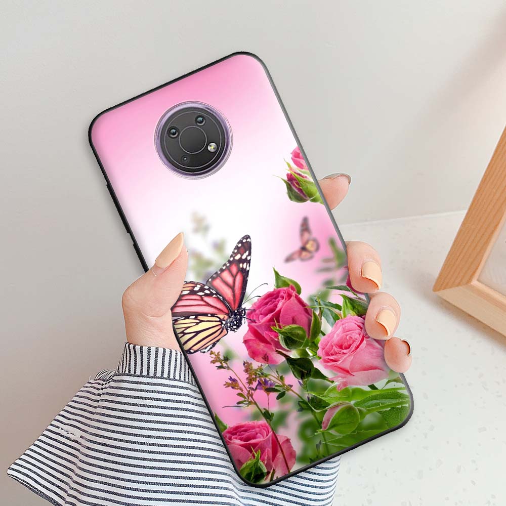 Для Nokia G20 Чехол-бампер из мягкого силикона для Nokia G10 G11 Чехол из ТПУ для NokiaG21 G 20 10 11 Coque Capa Funda
