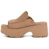 New Heights Slide Simple Style Eva Non-Slip Wear-Resistant Slide Sandals Women Sandals Brown 1167476-CHE