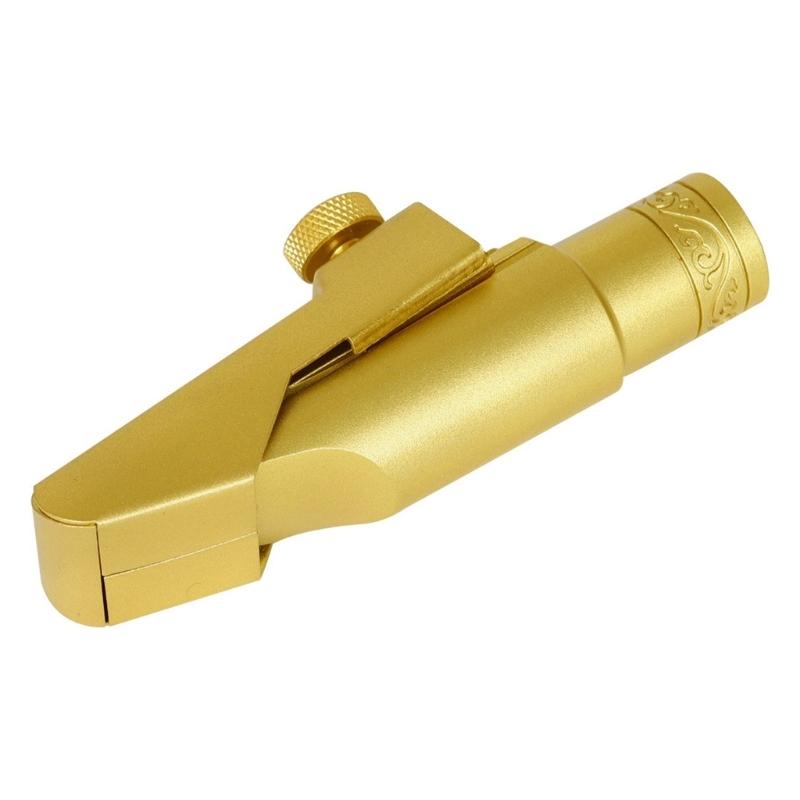 Металлические мундштуки из латуни для саксофона-альта (Eb Alto Saxophone) с колпачками и лигатурами для профессионалов и начинающих