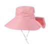 Adjustable Korean Style Wide Brim Sun Hat Anti-UV 50+ UPF Sun Protection Hat Outdoor Travel Women Bucket Hats with Neck Cover