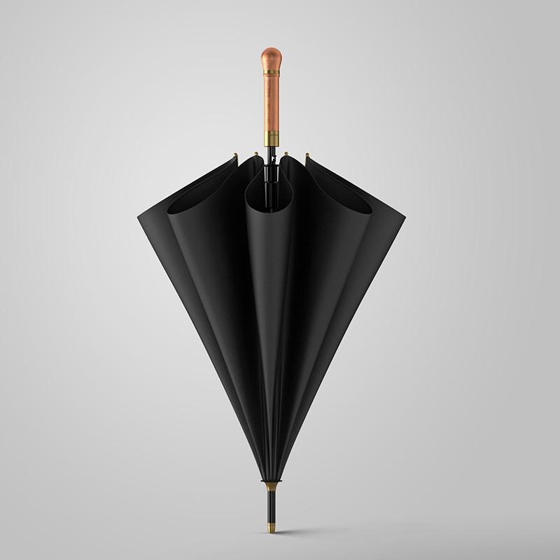 OLYCAT Automatic Long Handle Umbrella 25 Inch Wind Resistant Straight Stick Men Business Use