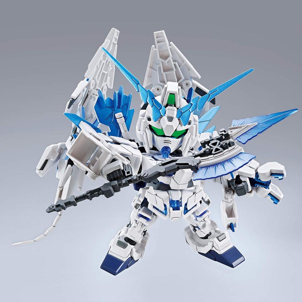 BANDAI SD Gundam BB Senshi Gundam Base Exclusive Unicorn Gundam Perfectibility Mobile Suit Gundam UC (Unicorn)