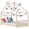 VidaXL Children's Bed Frames Solid Pine Wood 80x160 Cm