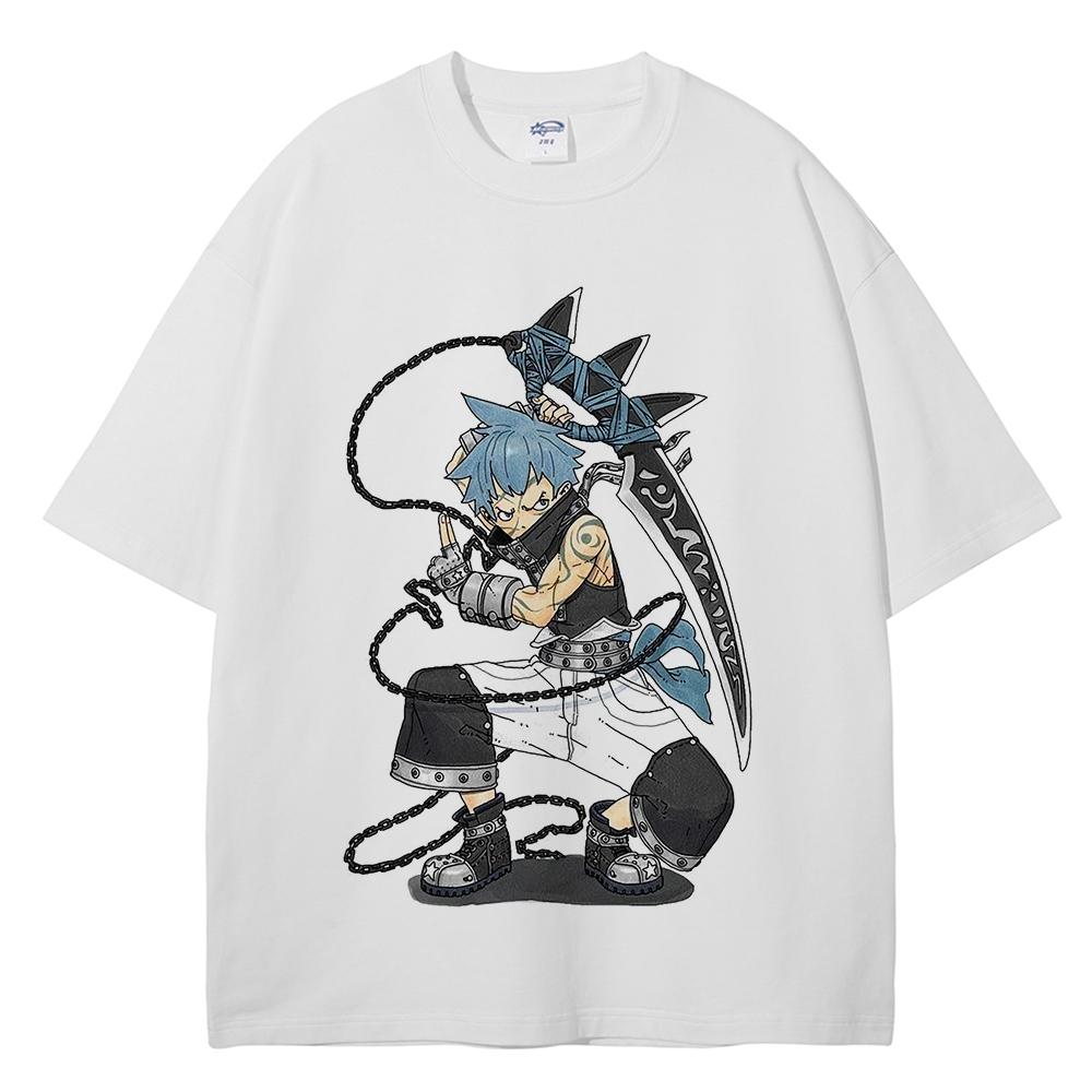 2025 2025 Unisexga Soul Eater T Shirt MAKA ALBARN SOUL EATER Tshirt Unisex Women Clothes High Quality Cotton Summer Short Sleeve Tee S