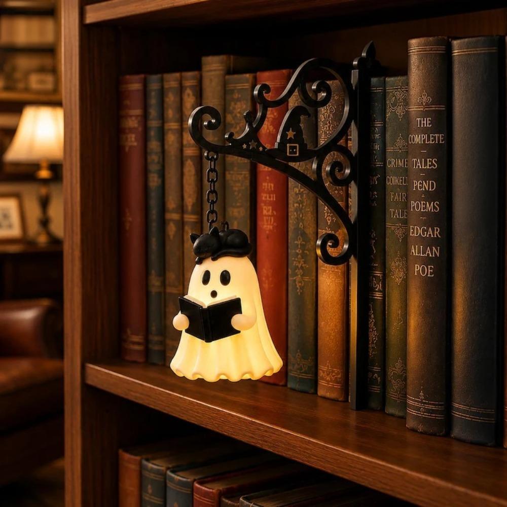 Vintage Christmas Bookshelf Lantern Light Warm White Christmas Bookshelf Light Decorative for Home