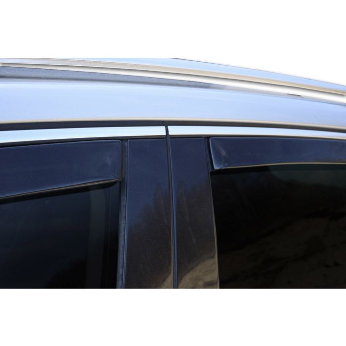 Déflecteurs d'air - Toyota Corolla (12) depuis 2018 - 4 portes - Set 4 pièces - Aérodynamique, montage facile