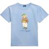 Polo Футболка с принтом Polo Bear из свободного хлопкового джерси Regular для женщин Топы 211971730001