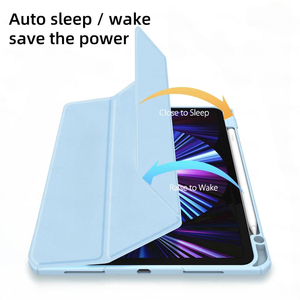 New for IPad 11th A16 10th 9.7 6th Cover Air7 11 13 M2 M3 M4 Case Air 11 5/4 10.9 Pro 11 Mini 7 6 8.3in 10.2 7/8/9th