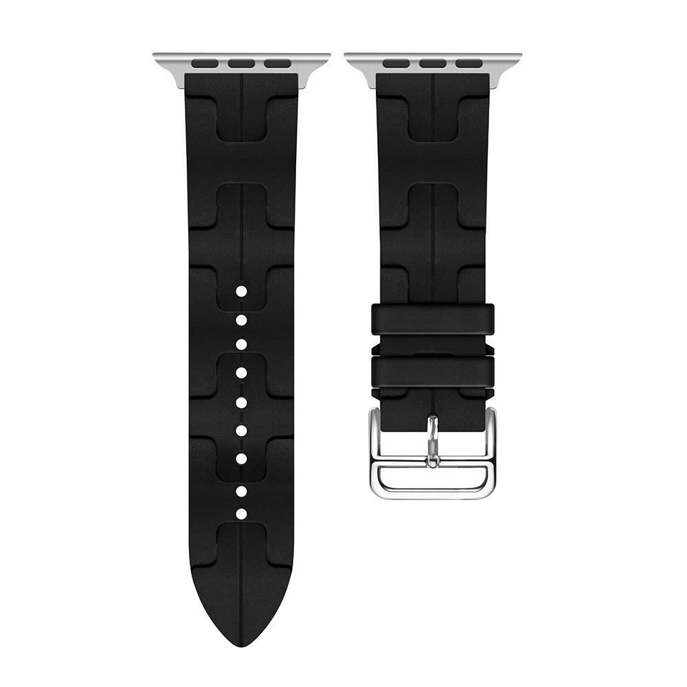 Новый ремешок Kilim Single Tour для Apple Watch Band 44 мм 40 мм 49 мм 45 мм 41 мм Силиконовый браслет iwatch series 9 se 3 7 8 ultra 2 10