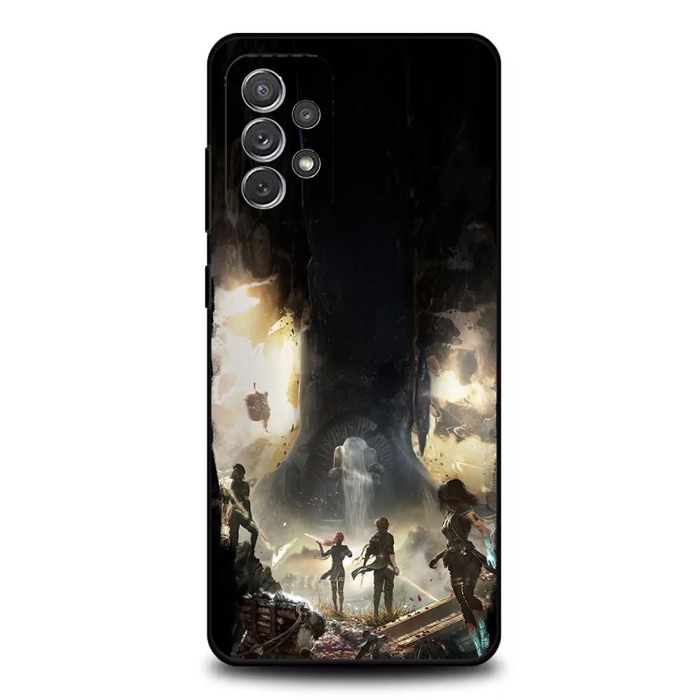 Игровой чехол C-Clair Obscur Expedition 33 для Samsung S25, S24, S21, S22, S23, S30, Ultra, S20, Plus, Fe, Lite, Note, 10, 9, 5G Черный