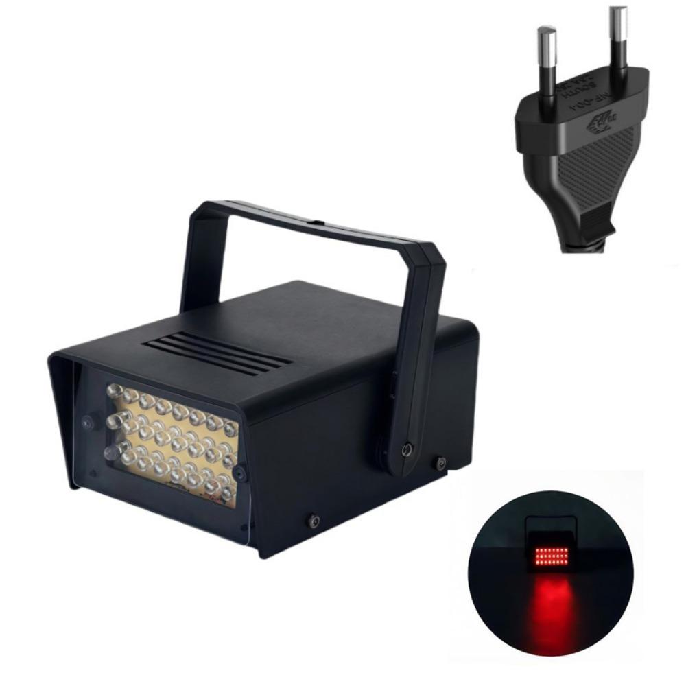 Adjustable Flash LED Strobe Light 24LED Stage Light Professional Strobe Party Lights  Party