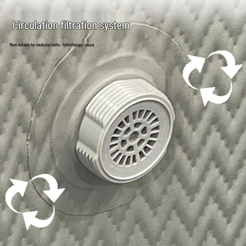 Inflatable Thermostatic Massage Spa Pool for Home & Outdoor Use