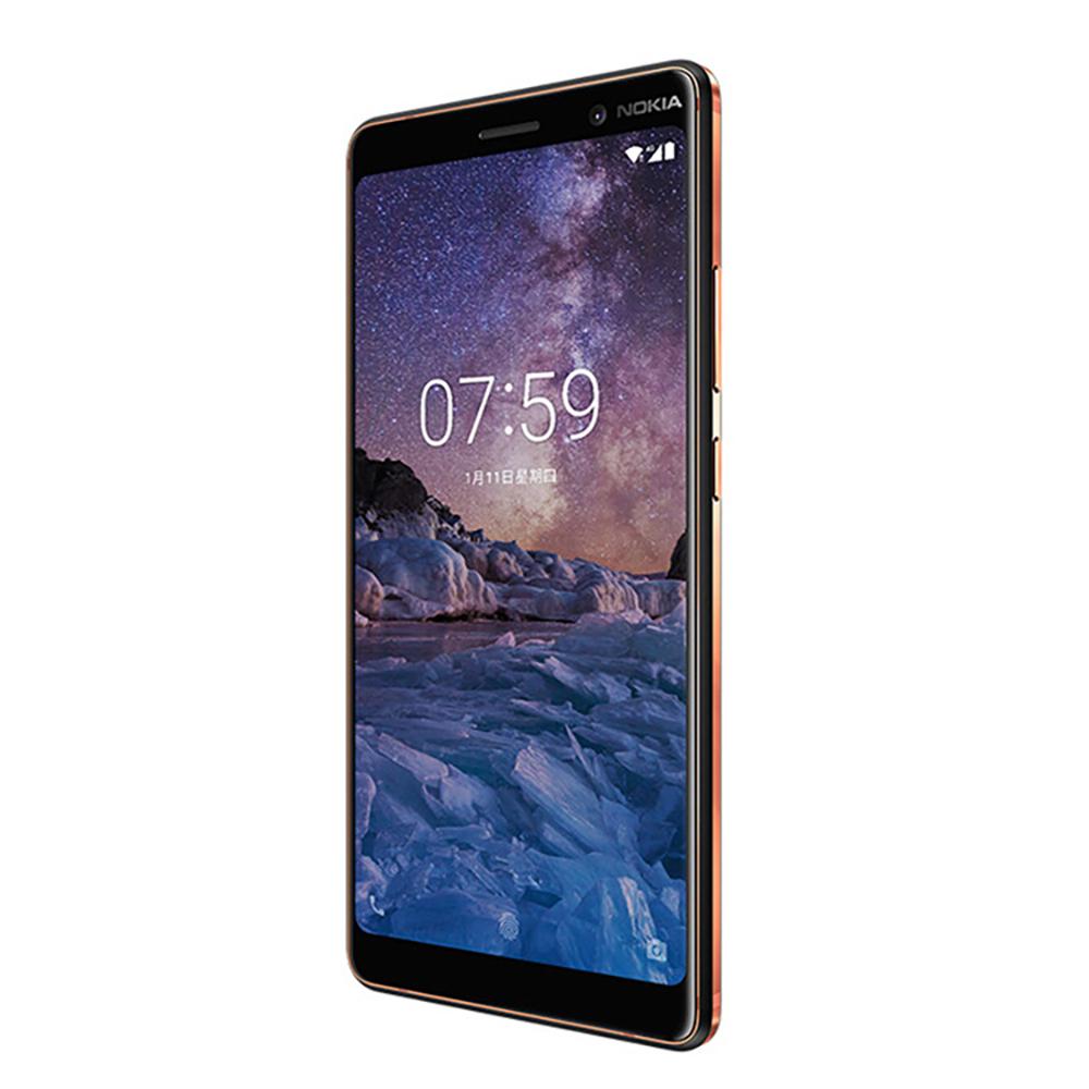 Восстановленный разблокированный оригинальный Nokia 7 Plus 4 ГБ ОЗУ 64 ГБ ПЗУ восьмиядерный 6,0'' дисплей мобильный телефон с 2 SIM
