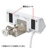 Sanwa Supply USB зарядное устройство розетка x 1 порт USB A x 3 зажимного типа можно закрепить на столе черный (Тип-C + Порт) ACA-IP51BK