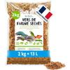 Vers De Farine Séchés - 2 Kg - 100% Naturel - Haute Teneur En Protéines - Qualité Supérieure
