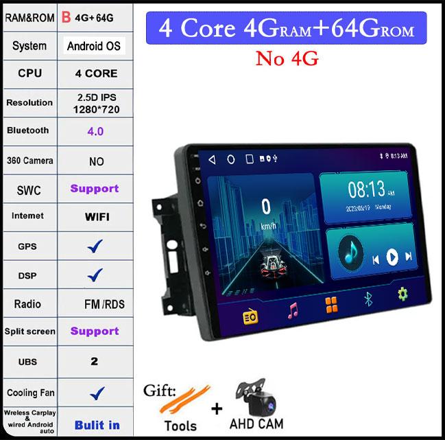 10 дюймов для Jeep Wrangler 3 JK 2007 - 2018 QLED DSP RDS Android 14 автомобильное радио Авторадио GPS навигация стерео