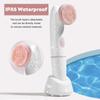2 In 1 Face Brush Cleaning Electric Pores Deep Cleanser Blackhead Remover Powered Vibrating Massage Waterproof Skin Care Tool