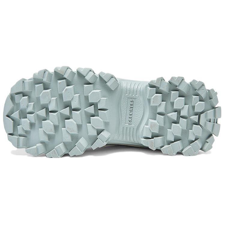 Skechers Hi-Ryze Медовый Пирог Обувь Цветной Блок Кремовый Удобные Универсальные Износостойкие Увеличение Роста Низкие Папины Кроссовки Женские кроссовки 177234-GYBL