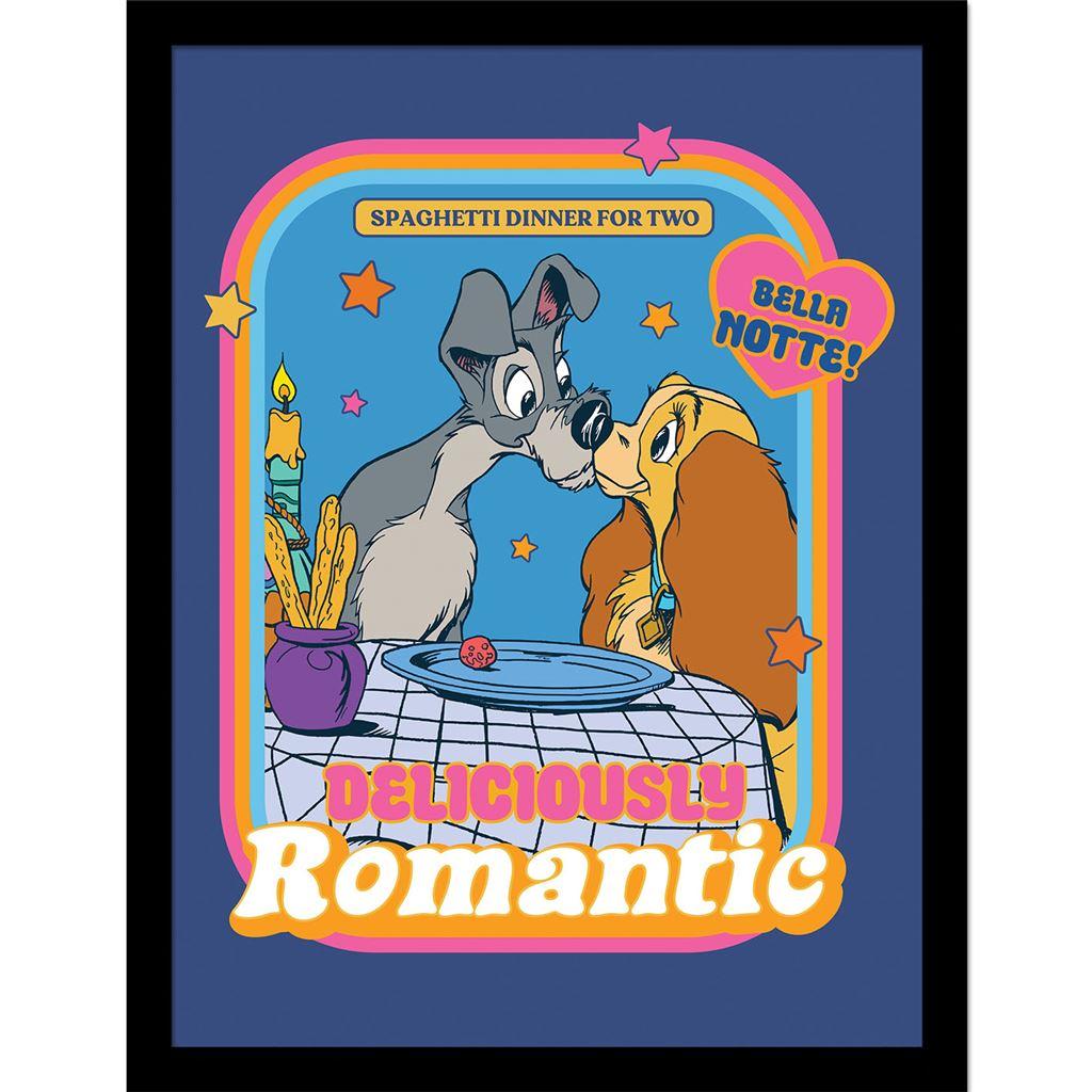 Плакат в рамке из сборника рассказов Диснея «Время восхитительной романтики»