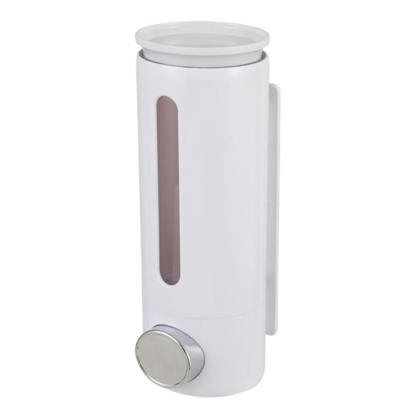 High Capacity Floating Cap Pressing Sub-bottle Portable Wall Mount Dispenser for Hand Sanitizer Soap Dispenser Bathroom Products