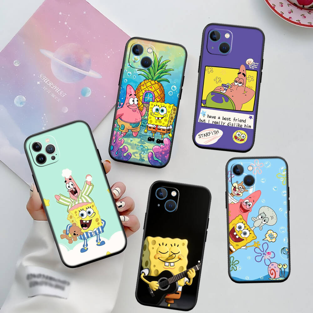 SpongeBob Patrick Star New Phone Case for Redmi Note 12 12S 12C 13 13C 13R 14 14S 14R 14C Pro Max Plus 11A 13X A3 A3X A4 A5