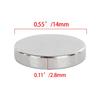 10/50Pcs Strong Magnets Round Discs Ring Hole N50 Rare Earth Neodymium Magnet