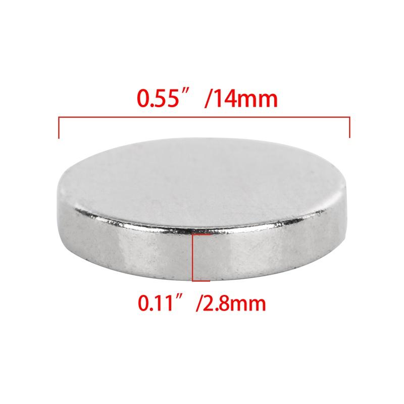 10/50Pcs Strong Magnets Round Discs Ring Hole N50 Rare Earth Neodymium Magnet