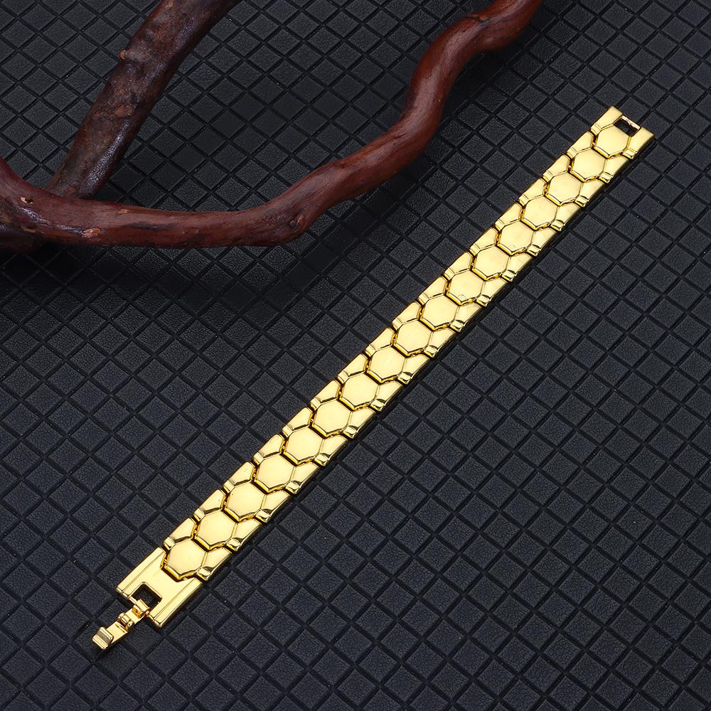 Care Stainless Steel Treatment Magnetic Therapy Bracelet Detachable Bangle Hematite Energy Healing