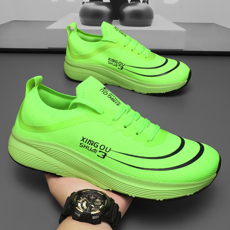 TUINANLE Повседневная мужская обувь из сетки Легкая дышащая Вся модная Студенческая Обувь для бега Путешествий Уличные спортивные кроссовки