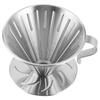 Нержавеющая сталь Pour Over Coffee Dripper Cone Filter Cup Stand Coffee Machine Accessories Home