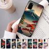 Japanese Aesthetic Mount Fuji Landscape Phone Case For Samsung S 9 10 20 21 22 23 30 23plus Lite Ultra FE S10lite Fundas