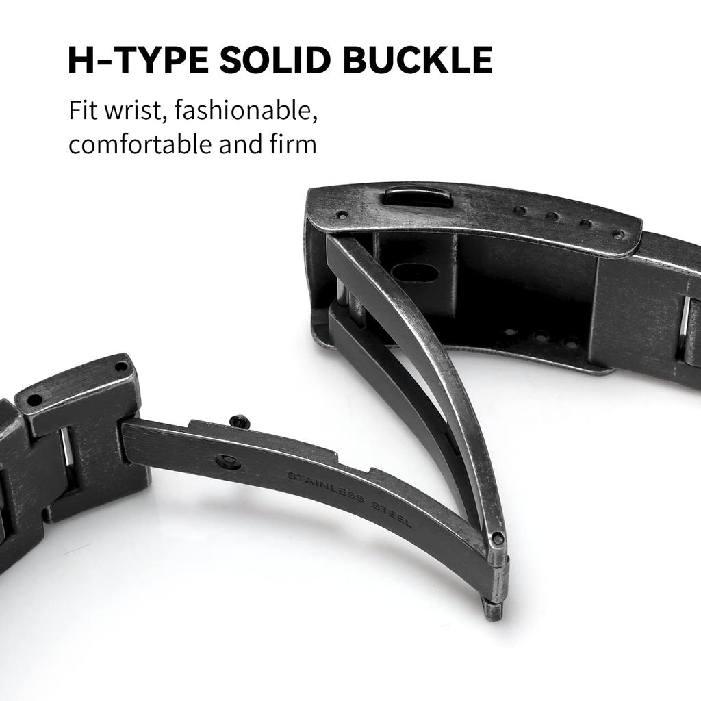 This MOD Custom Kit Is Compatible with Casio G-Shock DW-6900 DW-6900 Metal Case, Bezel, and 316 Stainless Steel Band. (DW-6900 Series)