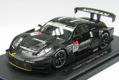 Ebro 1/43 AUTOBACS SUPER Zanavi Nismo Z Тестовый автомобиль Super GT500 2006 Нет. 23 (черный) Модель, готовая к демонстрации