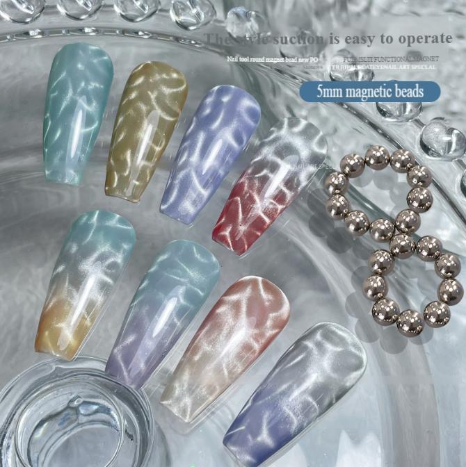 Кошка Магнитная 3D Магнитная палочка Доска Магнитный гель-лак для ногтей Лак Волшебный нейл-арт Инструменты для самостоятельного маникюра