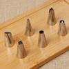 Stainless Steel Cake Decorating Fondant Baking Mold Ice Cream Tool Icing Piping Nozzles Pastry Bag