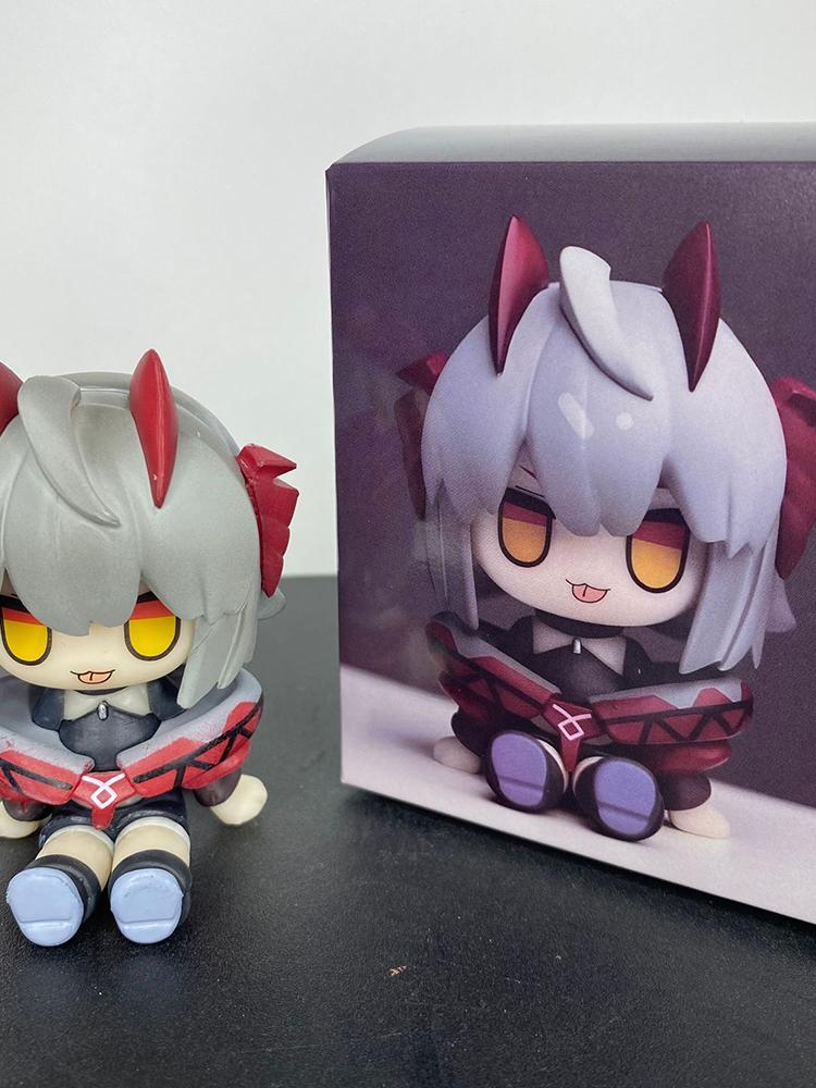 В наличии Arknights Чиби Версия Супер Деформированная Сидячая Поза ПВХ Аниме Фигурка Статуэтка Настольное Украшение Подарок Коллекция Игрушки Для Детей Развлекательная