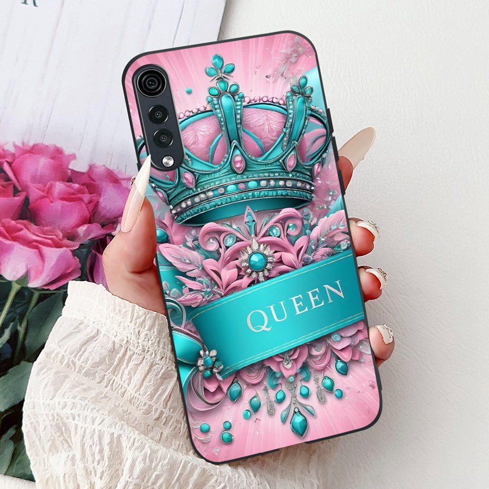 Чехол для LG Velvet 4G 5G Милый Кот Роскошная Мода Цветы Смешная Расписная Задняя Крышка Для LG Velvet 5G UW Чехол для Телефона Силиконовый