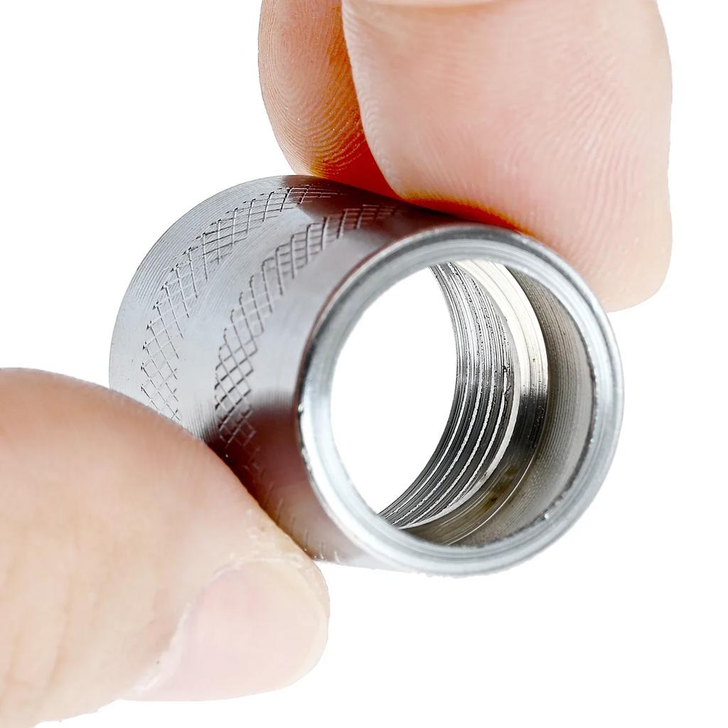 1Pc Brand New Shower Hose Nut Connector Connection Water Inlet Pipe Interface Nut Nozzle Connector Screw Parts Accessories