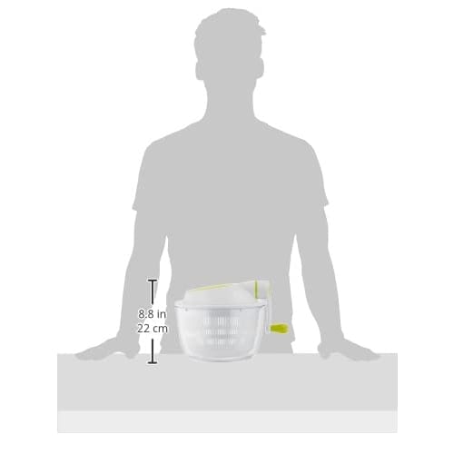 Pearl Metal Vegetable Drainer, Salad Spinner, Salad Dryer, Giant Vegikura C-9124