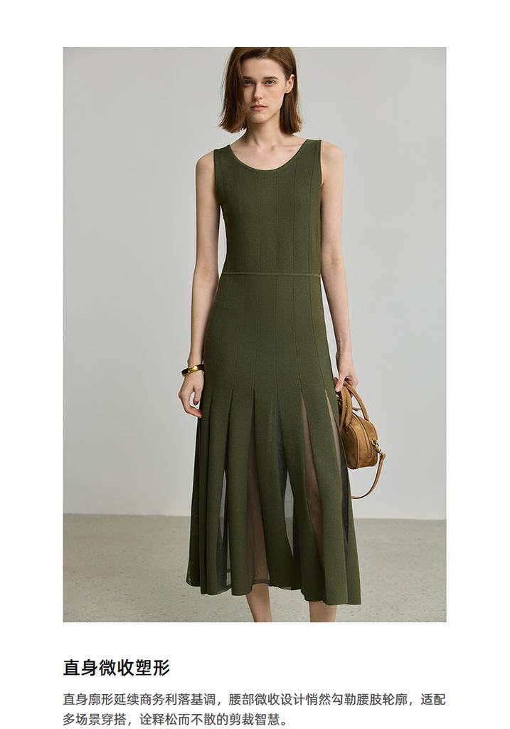 LILY Retro Sleeveless Casual Dress for Women