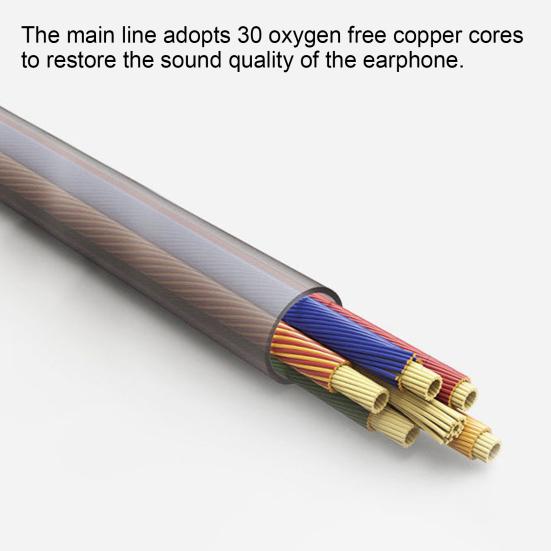 Проводной микрофон, наушники-вкладыши с тяжелыми басами, универсальные затычки для ушей для игр на мобильном телефоне