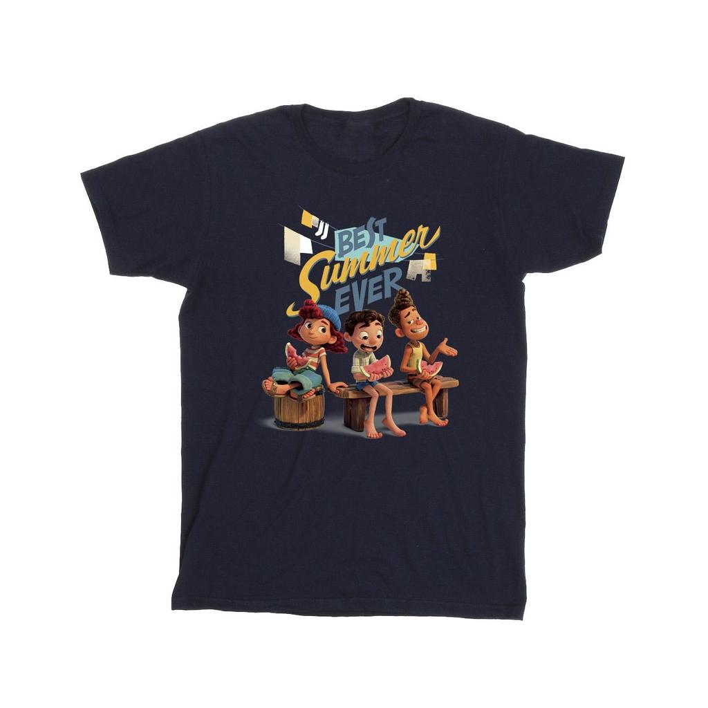 Disney Mens Luca Best Summer Ever T-Shirt