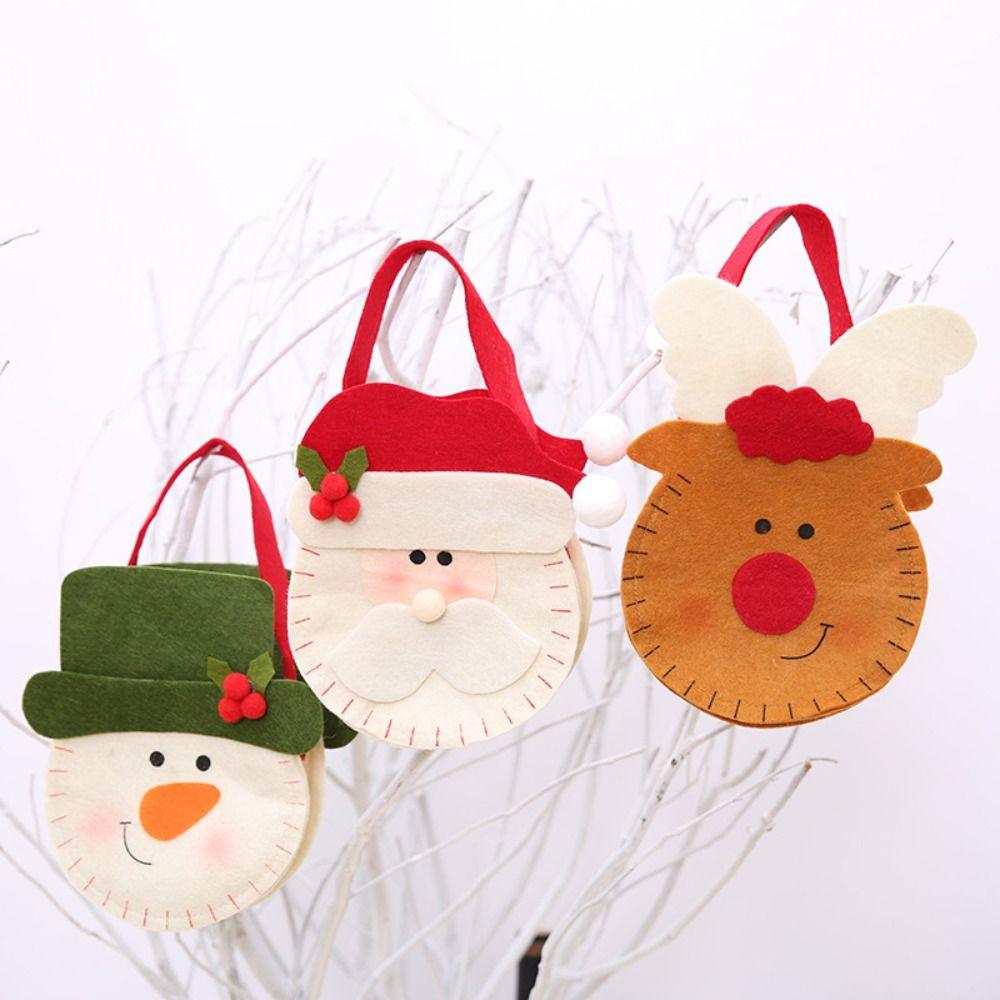 Decoration Ornament Christmas Tree Decoration Christmas Gifts Bag Gift Pouch Tote Bag Candy Bag
