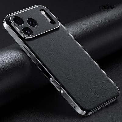 Оригинальный кожаный чехол для телефона из коровьей кожи для iPhone 17 16 14 11 12 13 15 Pro Max Plus Air Покрытие Полная защита объектива