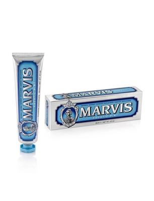 Зубная паста - Marvis - Aquatic Blue - 85 мл - Мягкая и Холодная Мята - Удаляет зубной налет